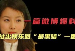 娱乐圈黑暗爆料,揭秘幕后真相与利益纠葛